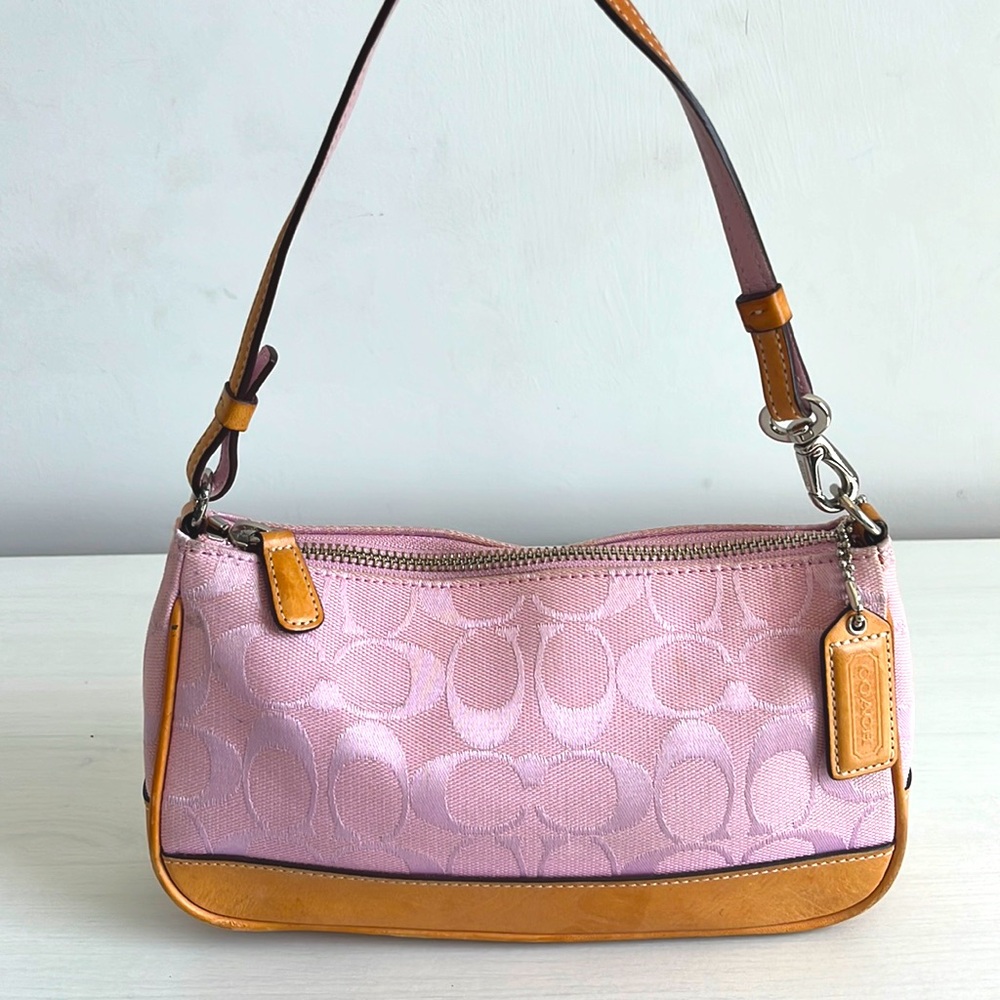 Pink small Coach purse